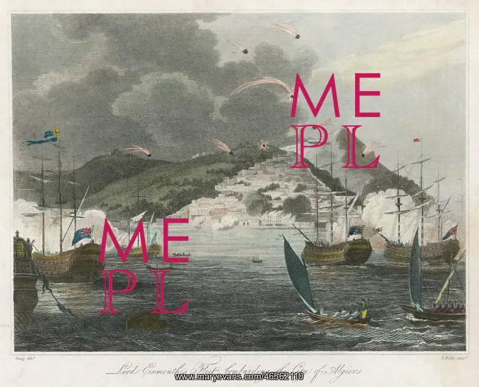 : ALGIERS BOMBARDED : ALGIERS BOMBARDED