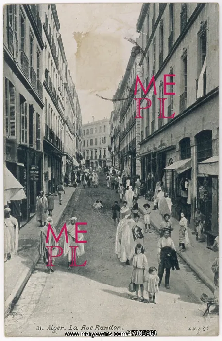 : ALGIERS, RUE RANDON : ALGIERS, RUE RANDON