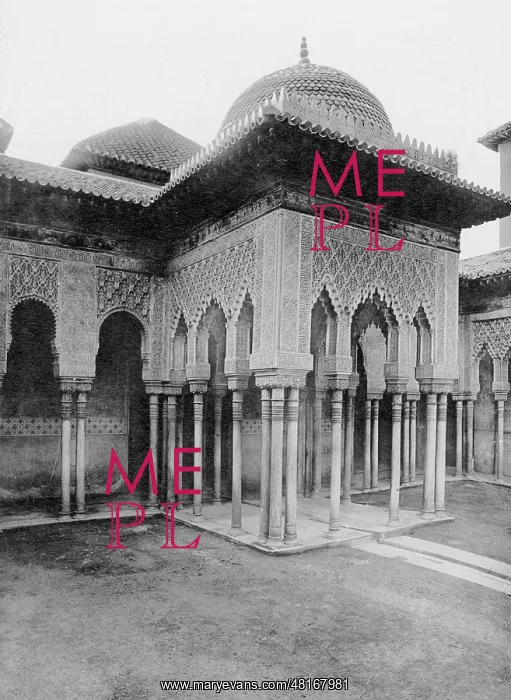  : Alhambra in Granada, 1899