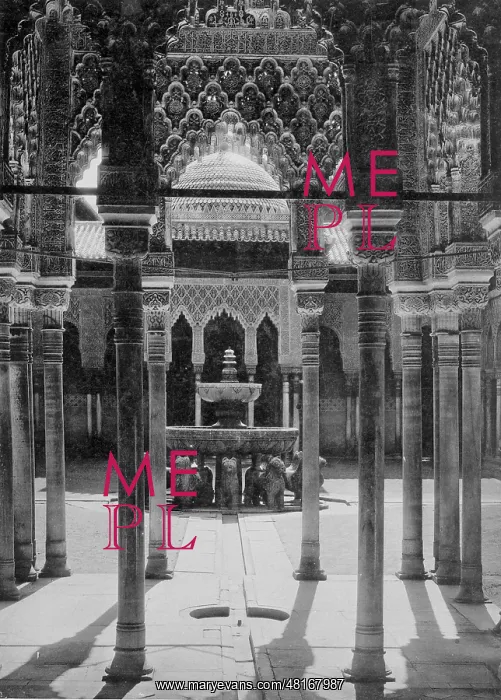  : Alhambra in Granada, 1899