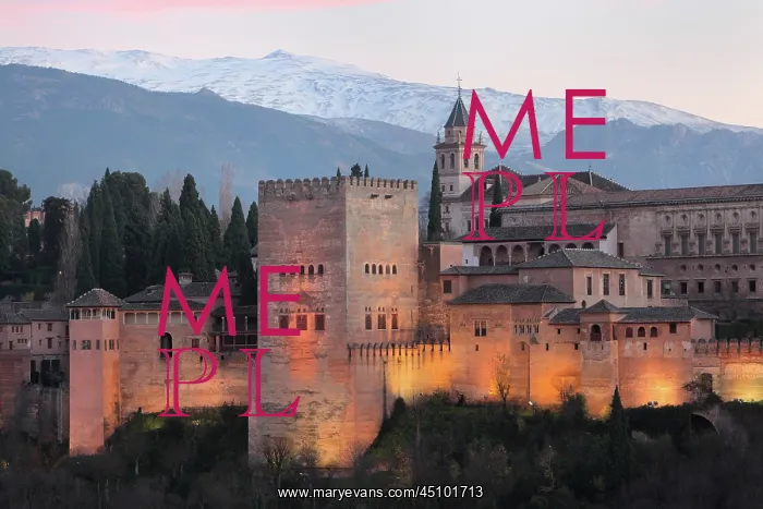 : Alhambra, Granada, Andalusia, Spain : Alhambra, Granada, Andalusia, Spain