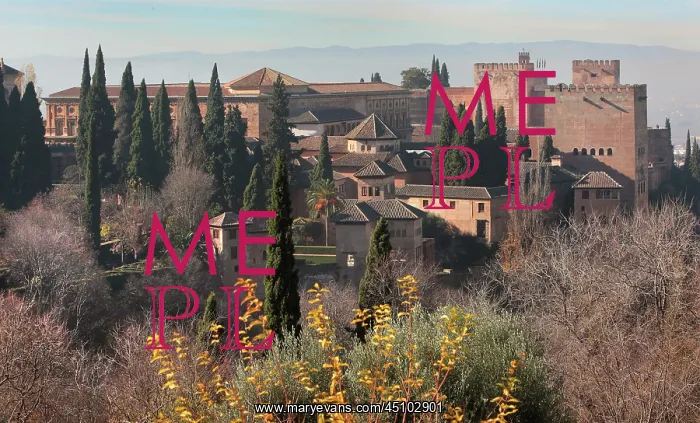 : Alhambra, Granada, Andalusia, Spain : Alhambra, Granada, Andalusia, Spain