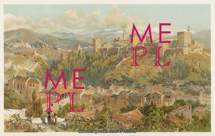  : ALHAMBRA / SPAIN / GEN VIEW