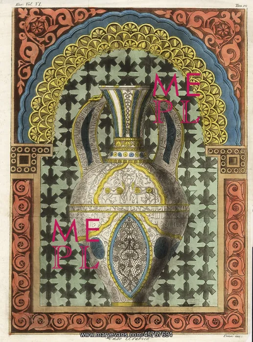 : An Alhambra vase, Hispano-Moresque ware : An Alhambra vase, Hispano-Moresque ware