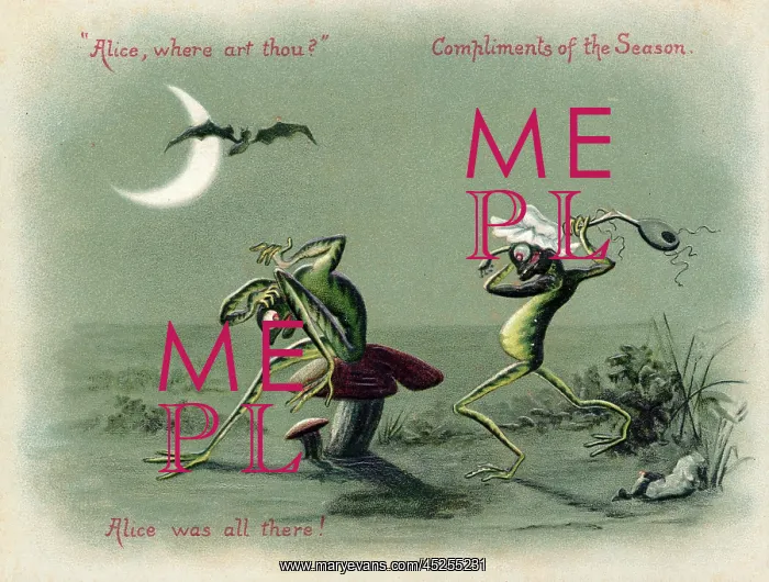 : Alice, Where Art Thou, Christmas card : Alice, Where Art Thou, Christmas card