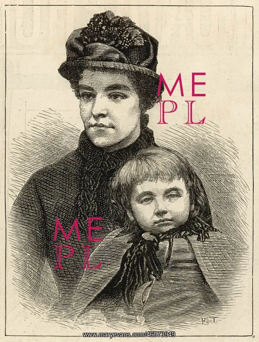 : Alice Ayres and a young child : Alice Ayres and a young child