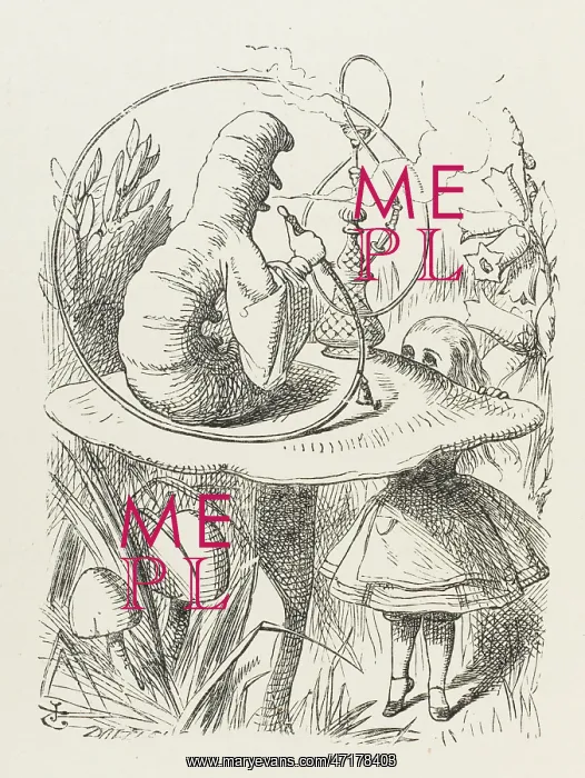 : Alice and the Caterpillar : Alice and the Caterpillar
