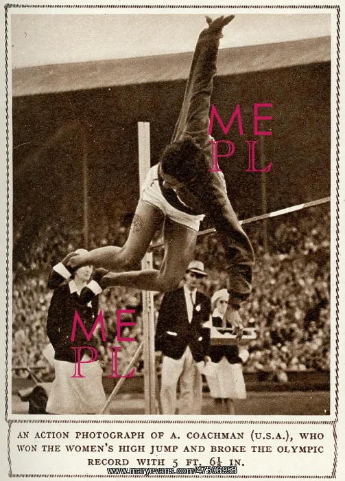 : Alice Coachman at 1948 Olympic Games : Alice Coachman at 1948 Olympic Games