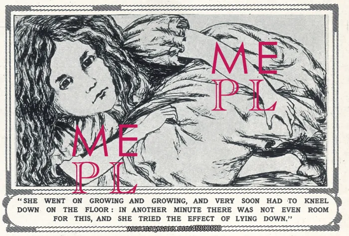 : Alice drawn by Lewis Carroll c.1862 : Alice drawn by Lewis Carroll c.1862