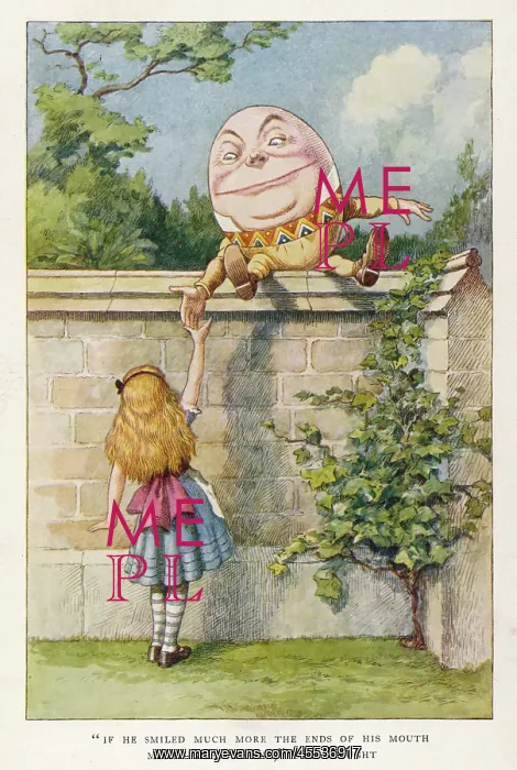 : Alice and Humpty Dumpty : Alice and Humpty Dumpty