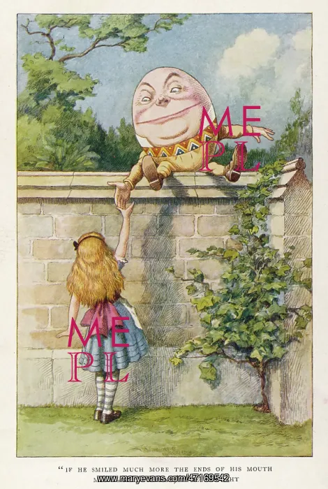 : Alice and Humpty Dumpty : Alice and Humpty Dumpty