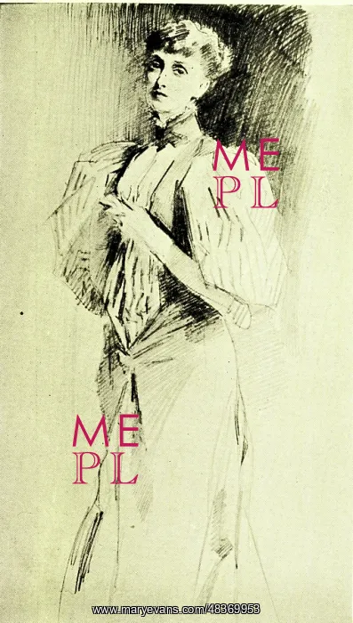 : Alice Meynell, writer, by John Singer Sargent : Alice Meynell, writer, by John Singer Sargent
