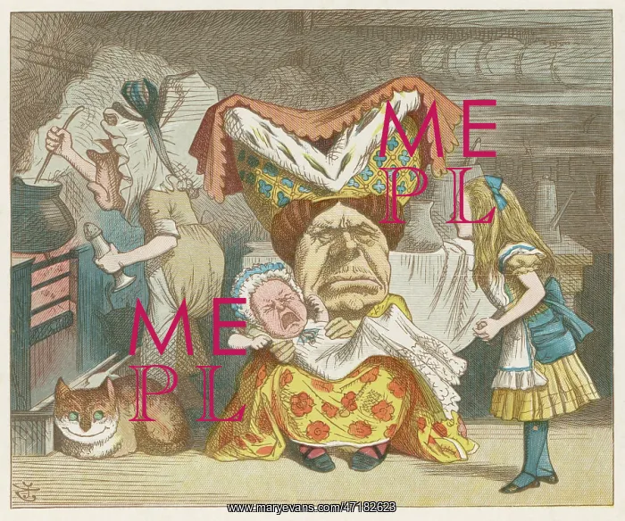 : Alice in Wonderland with the Duchess : Alice in Wonderland with the Duchess