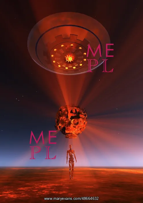 : An alien android explorer on an exoplanet and : An alien android explorer on an exoplanet and