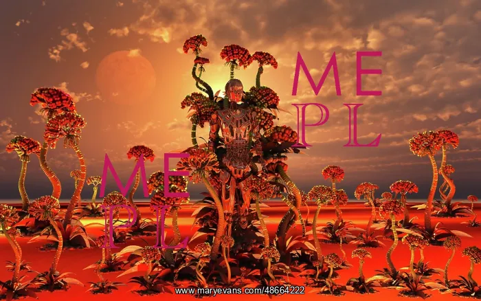  : An alien android working as a gardener on an alien exoplanet