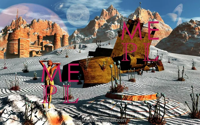  : An alien planet where the arts are an important expressive ?