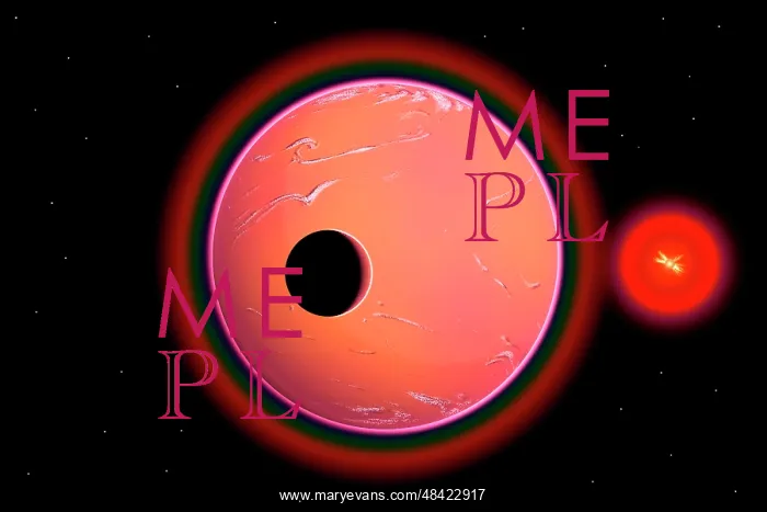 : An alien planet and its moon in orbit around a red giant ? : An alien planet and its moon in orbit around a red giant ?