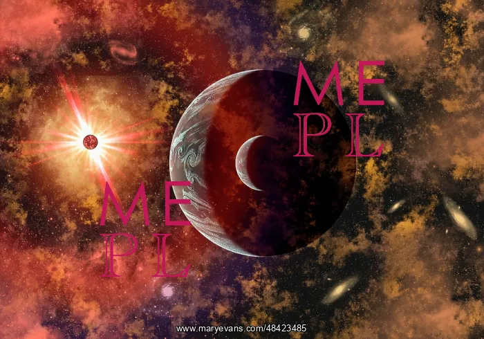 : An alien planet and its moon in orbit around a red giant ? : An alien planet and its moon in orbit around a red giant ?