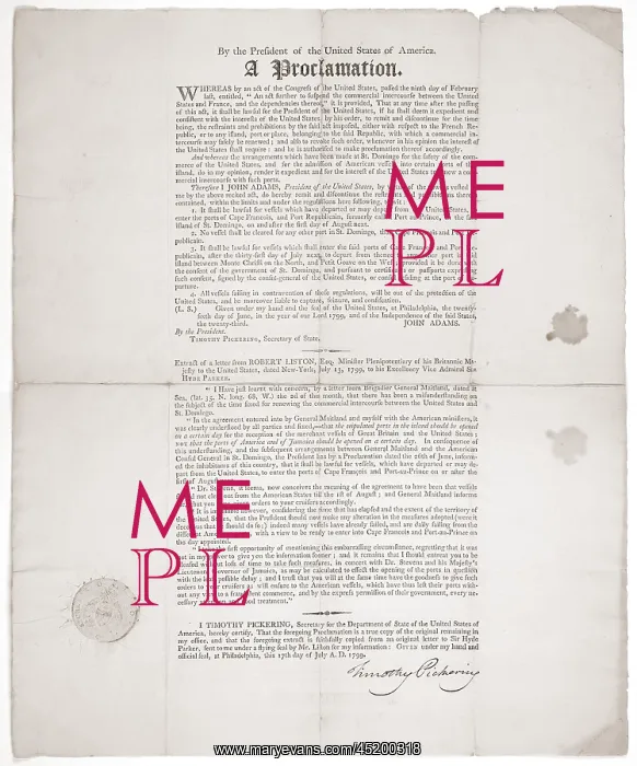 : Alien and Sedition Acts of 1798. Printed ? : Alien and Sedition Acts of 1798. Printed ?
