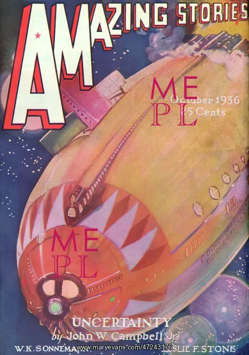 : ALIEN SPACECRAFT 1936 : ALIEN SPACECRAFT 1936