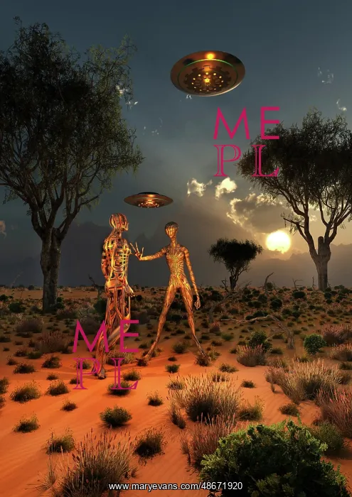 : An alien species advanced technology being used : An alien species advanced technology being used