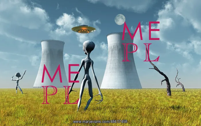 : Alien and UFO activity at a nuclear power station : Alien and UFO activity at a nuclear power station