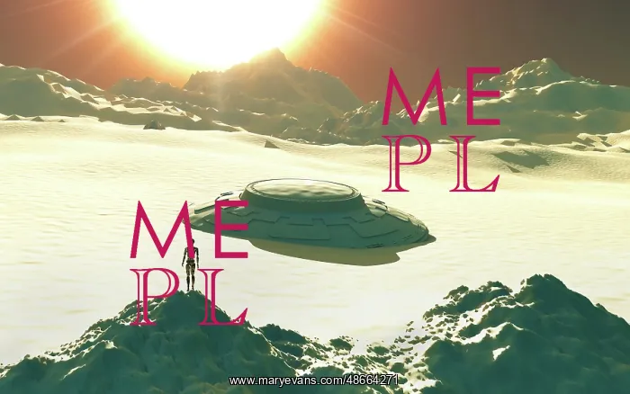 : An alien UFO at a secret landing site : An alien UFO at a secret landing site