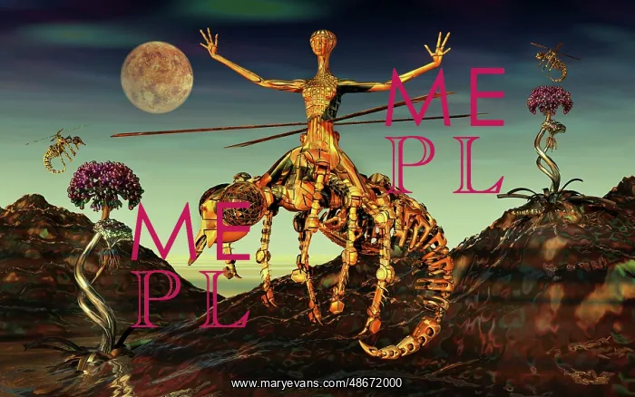 : Aliens riding insects to pollinate exoplanet flowers : Aliens riding insects to pollinate exoplanet flowers