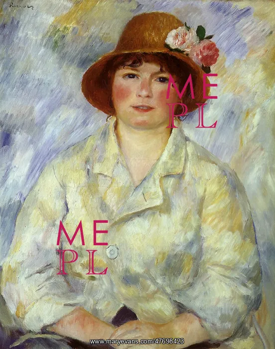  : Aline Charigot, by Renoir