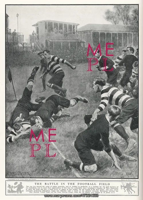 : ALL BLACKS BEATEN 1917 : ALL BLACKS BEATEN 1917