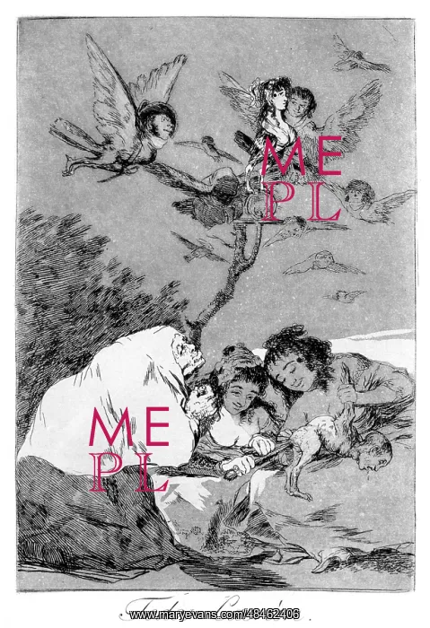 : All will fall Artist: Francisco Goya : All will fall Artist: Francisco Goya