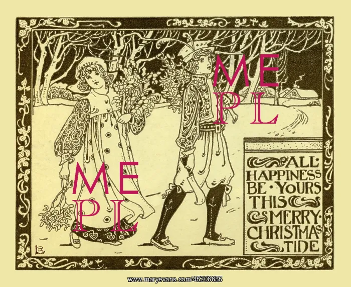 : All happiness be yours this Merry Christmastide : All happiness be yours this Merry Christmastide