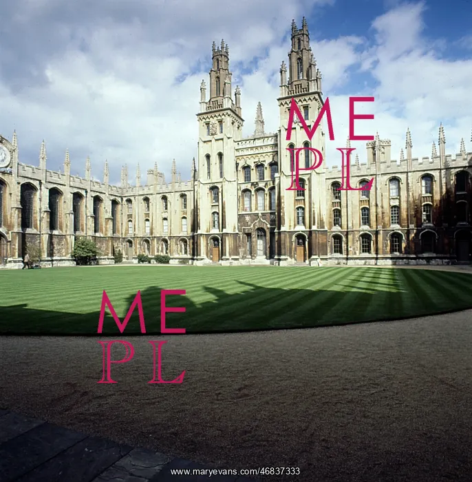 : ALL SOULS COLLEGE : ALL SOULS COLLEGE