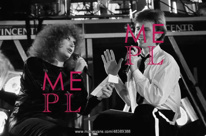 : Alla Pugacheva and Soloist of Herreys Pop Group : Alla Pugacheva and Soloist of Herreys Pop Group