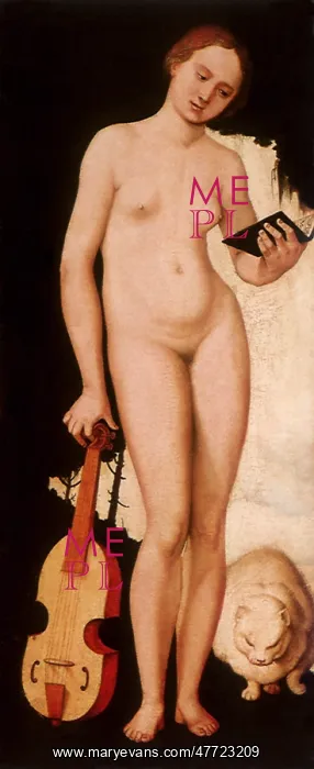 : Allegorical Figure of Music : Allegorical Figure of Music