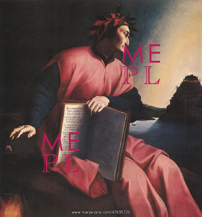 : Allegorical Portrait of Dante : Allegorical Portrait of Dante