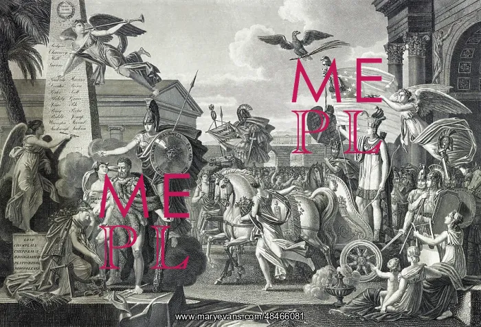 : Allegorical reference to the Treaty of Ghent : Allegorical reference to the Treaty of Ghent