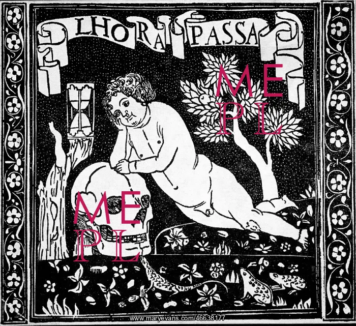 : allegories, time, Hours go by, exlibris, circa : allegories, time, Hours go by, exlibris, circa