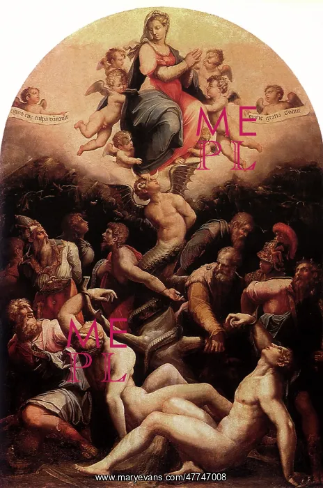 : Allegory of the Immaculate Conception, by Vasari : Allegory of the Immaculate Conception, by Vasari