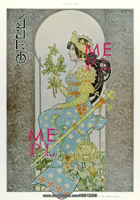 : Allegory of July : Allegory of July