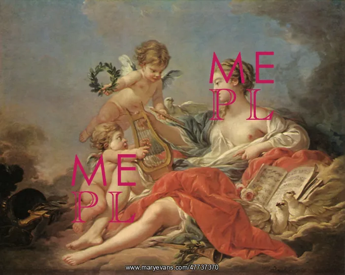  : Allegory of Music, by Boucher