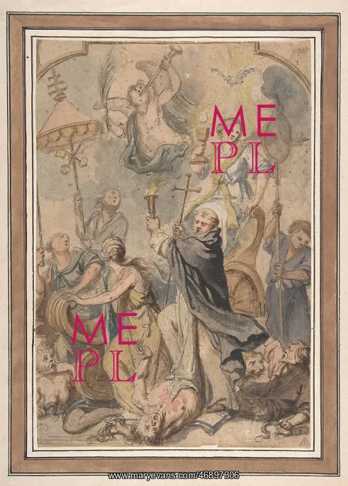 : An Allegory of the Triumph over Heresy, with St : An Allegory of the Triumph over Heresy, with St