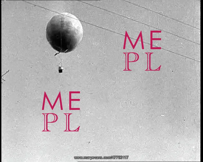: Allied Balloons Carrying Leaflets for the German : Allied Balloons Carrying Leaflets for the German