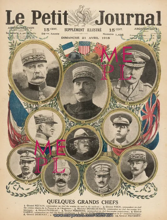 : ALLIED COMMANDERS WWI : ALLIED COMMANDERS WWI