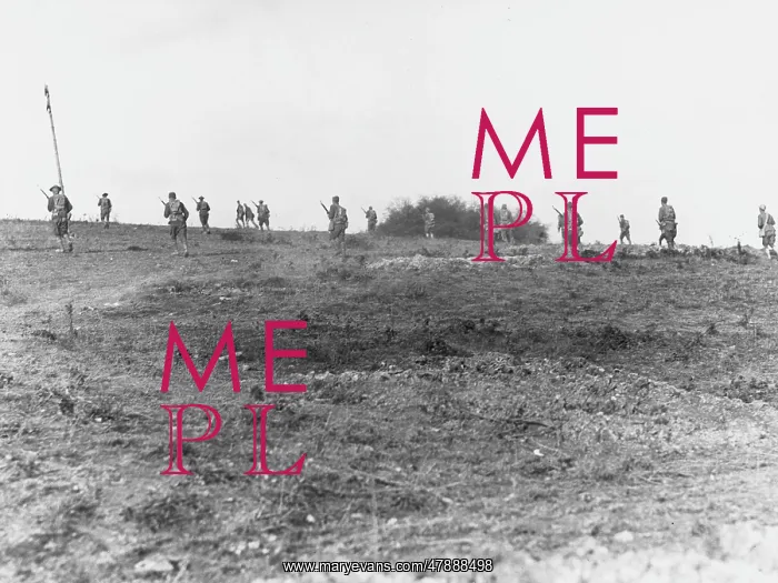  : Allied infantry WWI