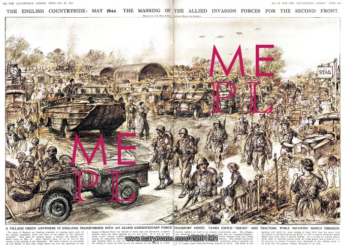 : Allied Invasion forces gather : Allied Invasion forces gather