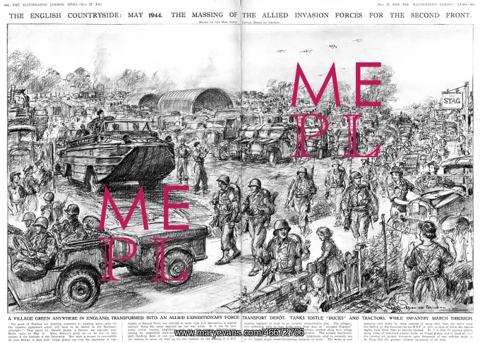 : Allied Invasion forces gather : Allied Invasion forces gather