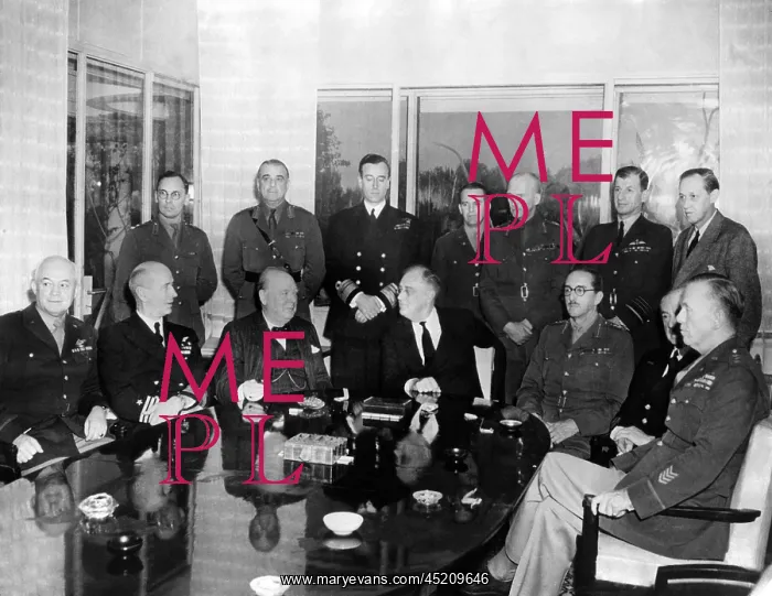 : Allied Nations War Strategy Conference in ? : Allied Nations War Strategy Conference in ?