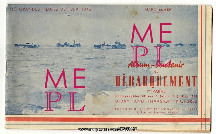 : Allied Normandy Landing Souvenir - No 1 : Allied Normandy Landing Souvenir - No 1