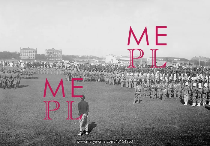 : Allied parade in Shanghai, 1900 : Allied parade in Shanghai, 1900